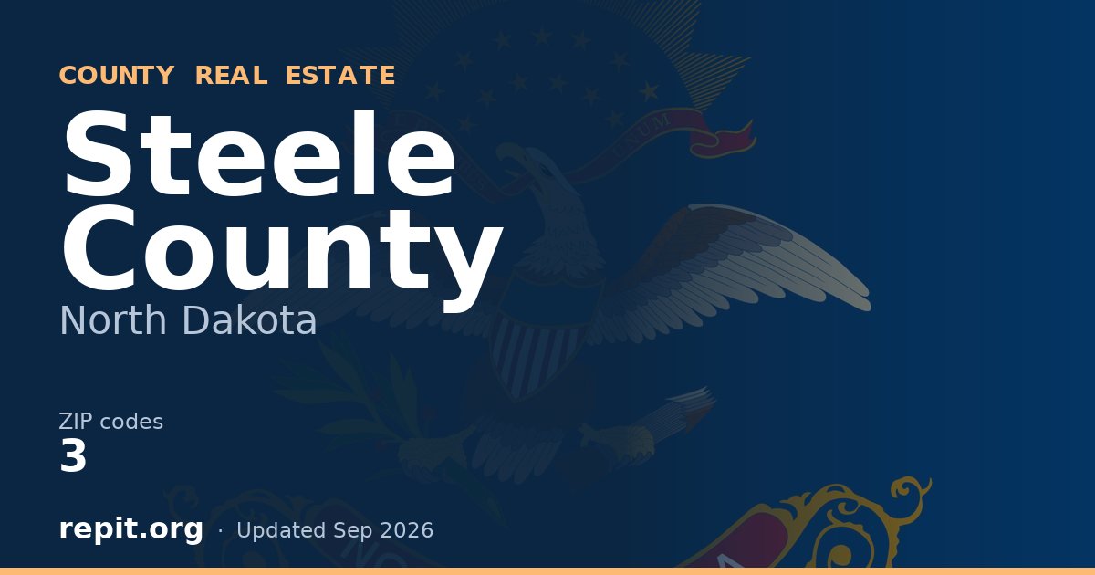 Steele County, ND real estate