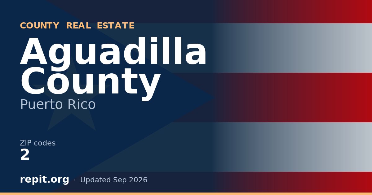 Aguadilla County, PR real estate