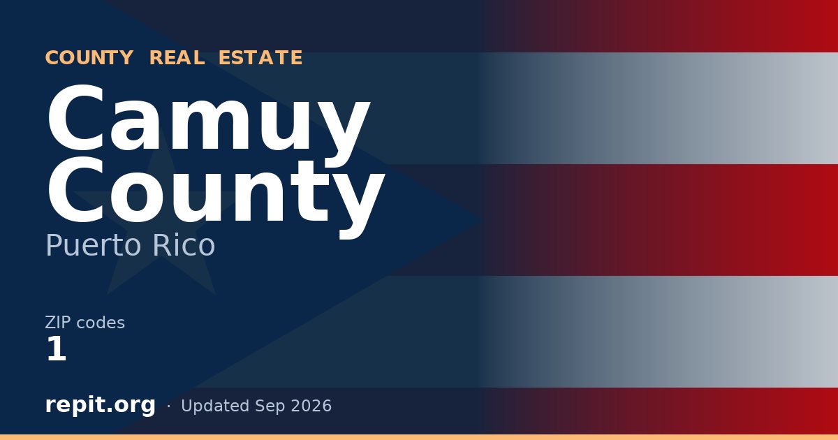 Camuy County, PR real estate