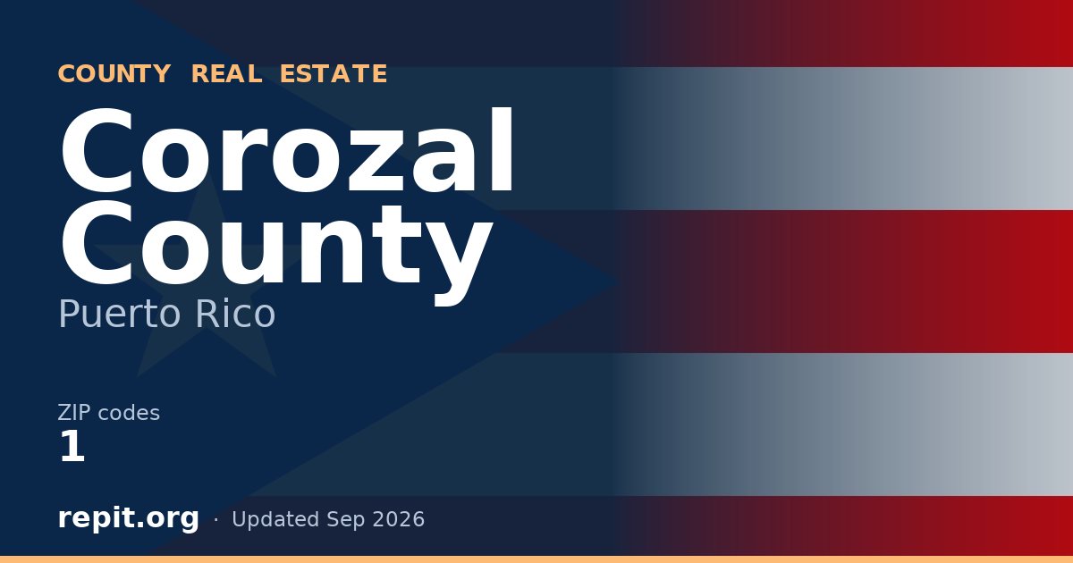 Corozal County, PR real estate