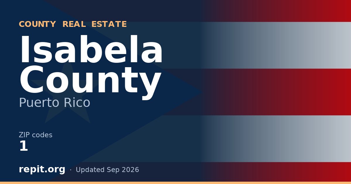 Isabela County, PR real estate