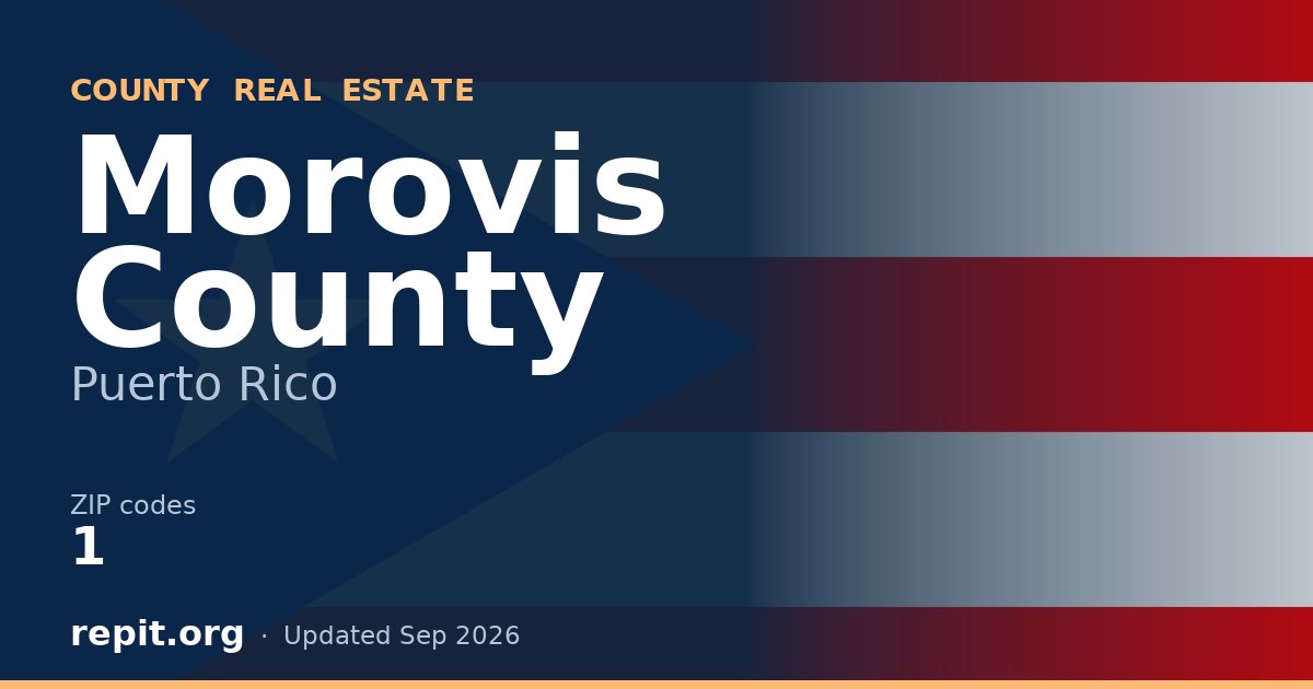 Morovis County, PR real estate