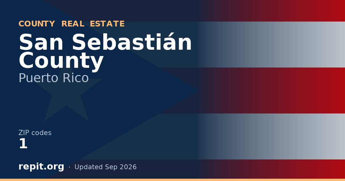 San Sebastián County, PR real estate