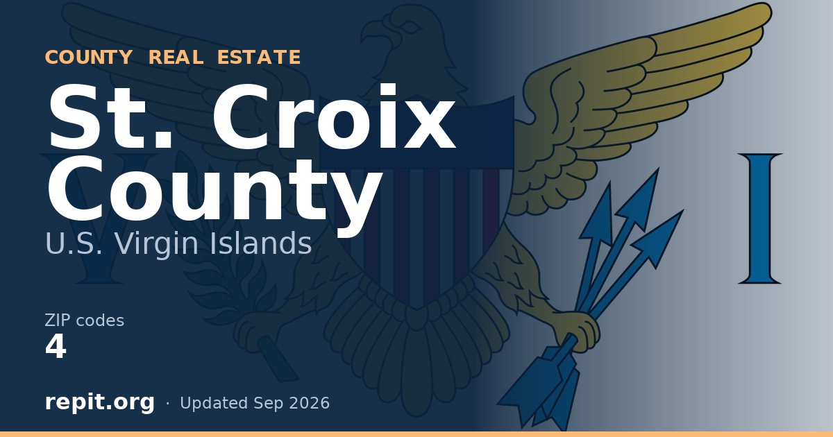 St. Croix County, VI real estate