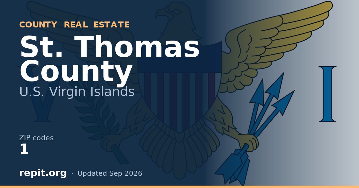 St. Thomas County, VI real estate