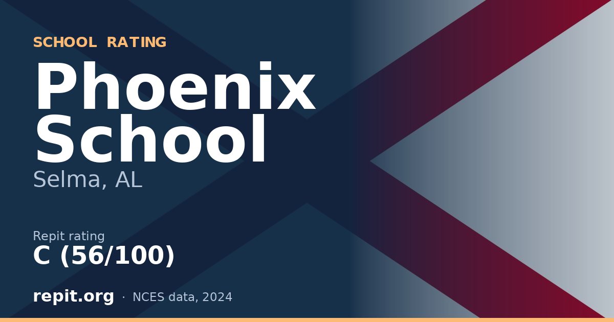 Phoenix School, Selma, AL — Repit school rating C (56/100)