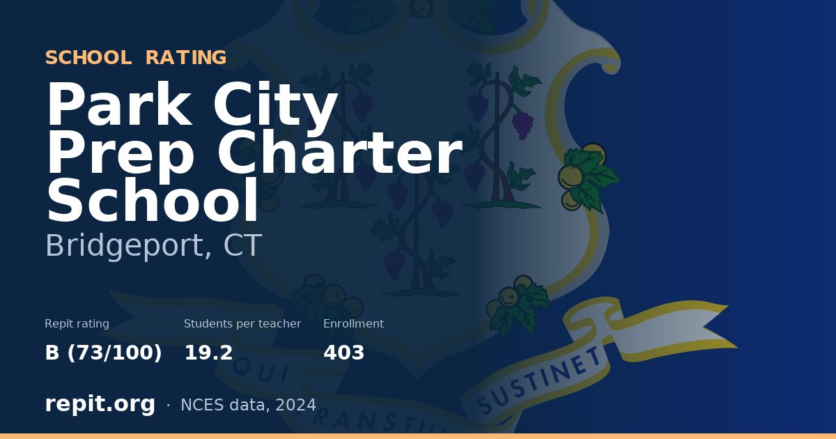 Park City Prep Charter School, Bridgeport, CT — Repit school rating B (73/100)