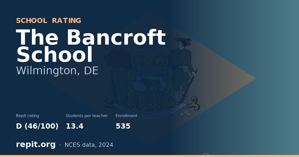 The Bancroft School, Wilmington, DE — Repit school rating D (46/100)