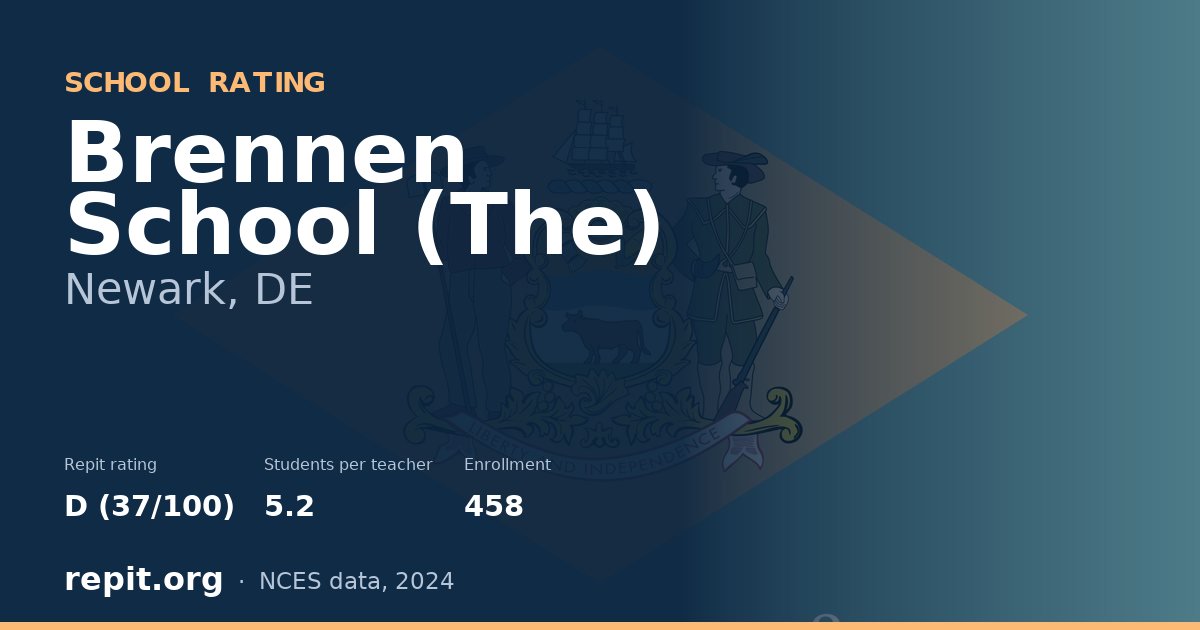 Brennen School (The), Newark, DE — Repit school rating D (37/100)