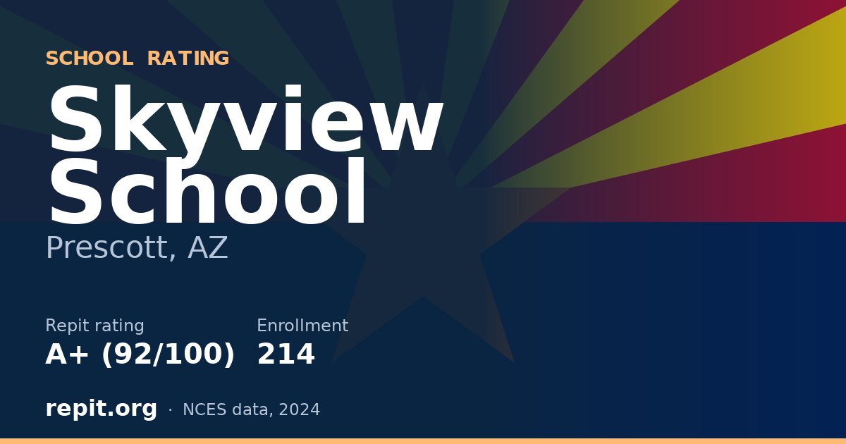 Skyview School, Prescott, AZ — Repit school rating A+ (92/100)
