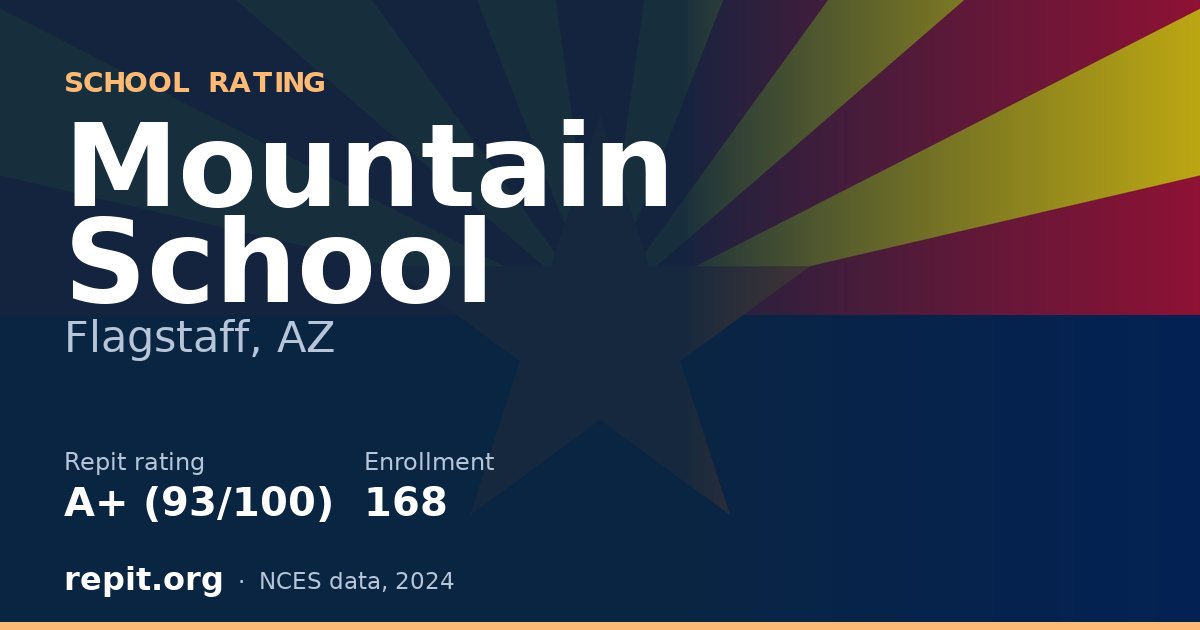 Mountain School, Flagstaff, AZ — Repit school rating A+ (93/100)