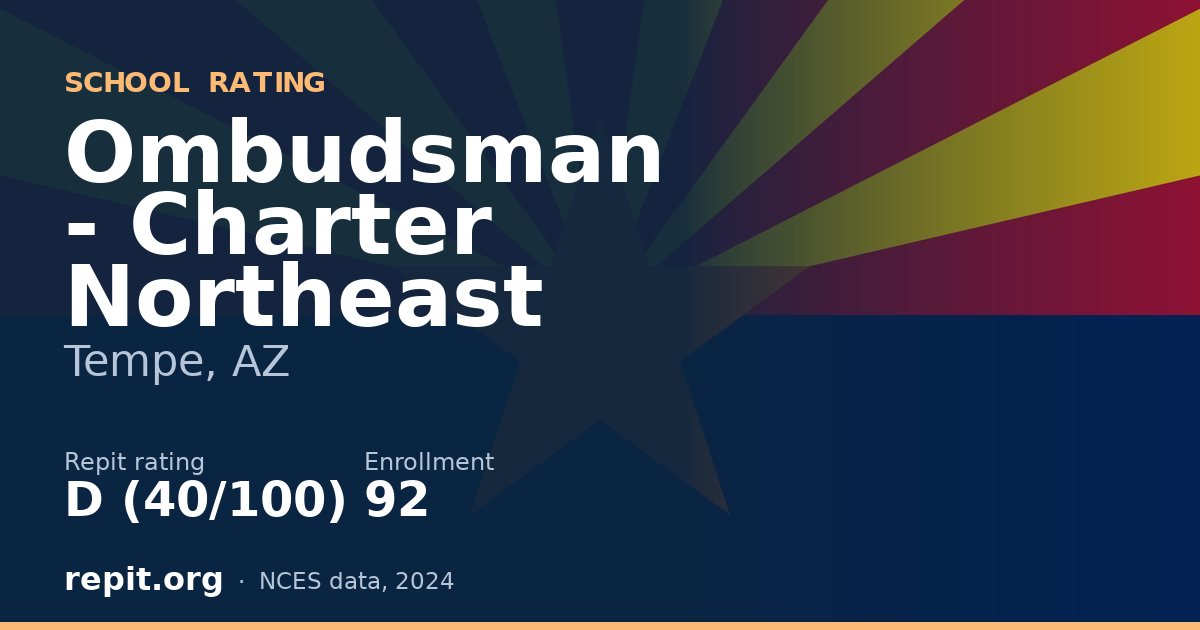 Ombudsman - Charter Northeast, Tempe, AZ — Repit school rating D (40/100)