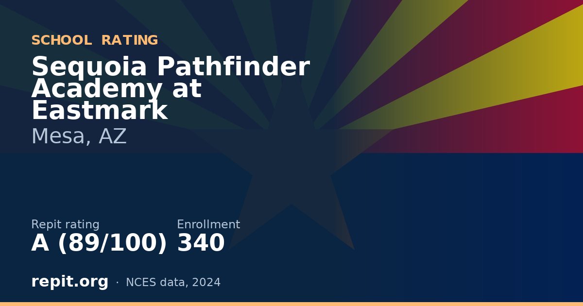 Sequoia Pathfinder Academy at Eastmark, Mesa, AZ — Repit school rating A (89/100)