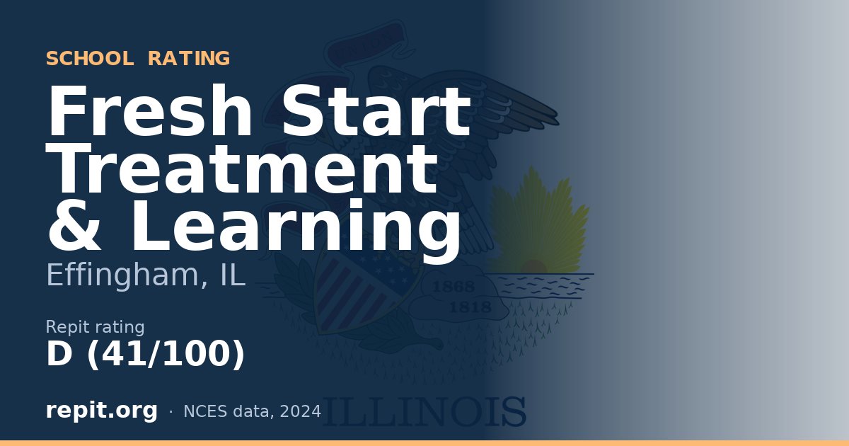 Fresh Start Treatment & Learning, Effingham, IL — Repit school rating D (41/100)