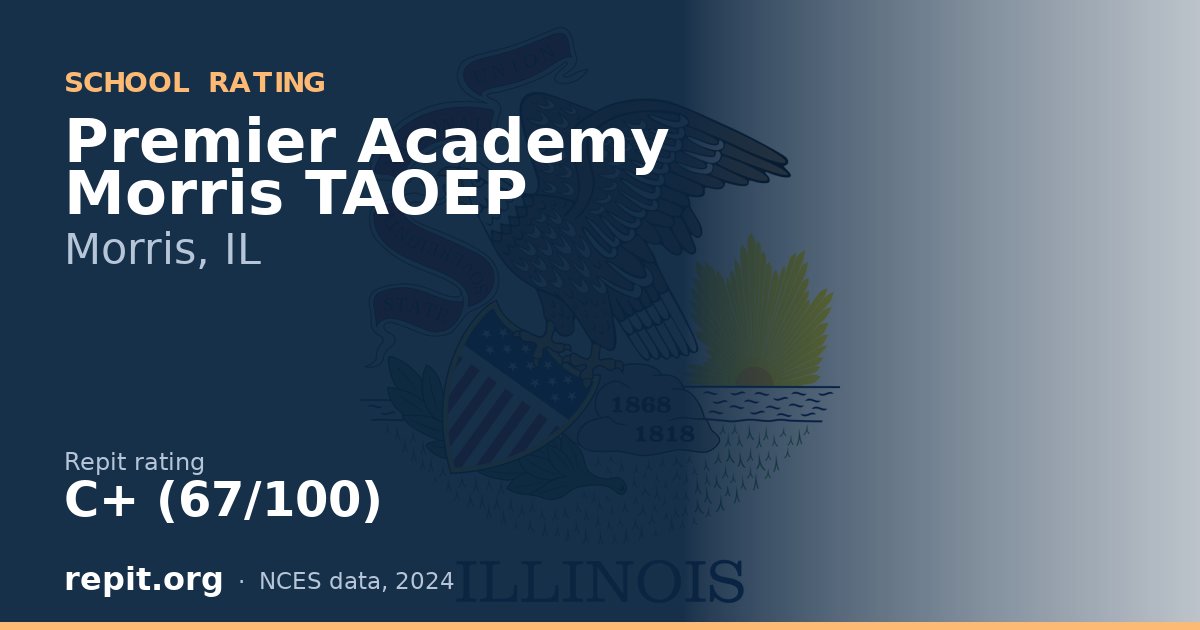 Premier Academy Morris TAOEP, Morris, IL — Repit school rating C+ (67/100)