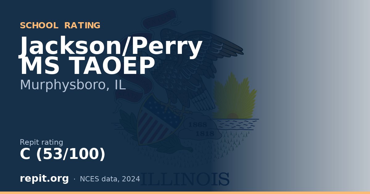 Jackson/Perry MS TAOEP, Murphysboro, IL — Repit school rating C (53/100)