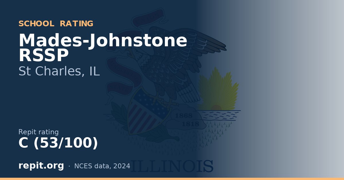 Mades-Johnstone RSSP, St Charles, IL — Repit school rating C (53/100)