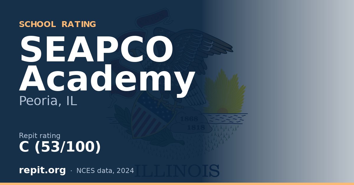 SEAPCO Academy, Peoria, IL — Repit school rating C (53/100)
