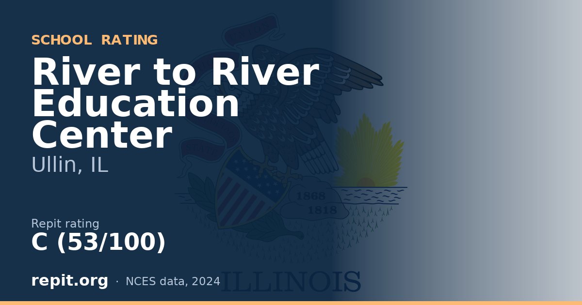 River to River Education Center, Ullin, IL — Repit school rating C (53/100)