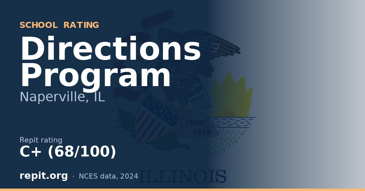 Directions Program, Naperville, IL — Repit school rating C+ (68/100)