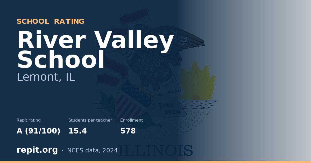River Valley School, Lemont, IL — Repit school rating A (91/100)
