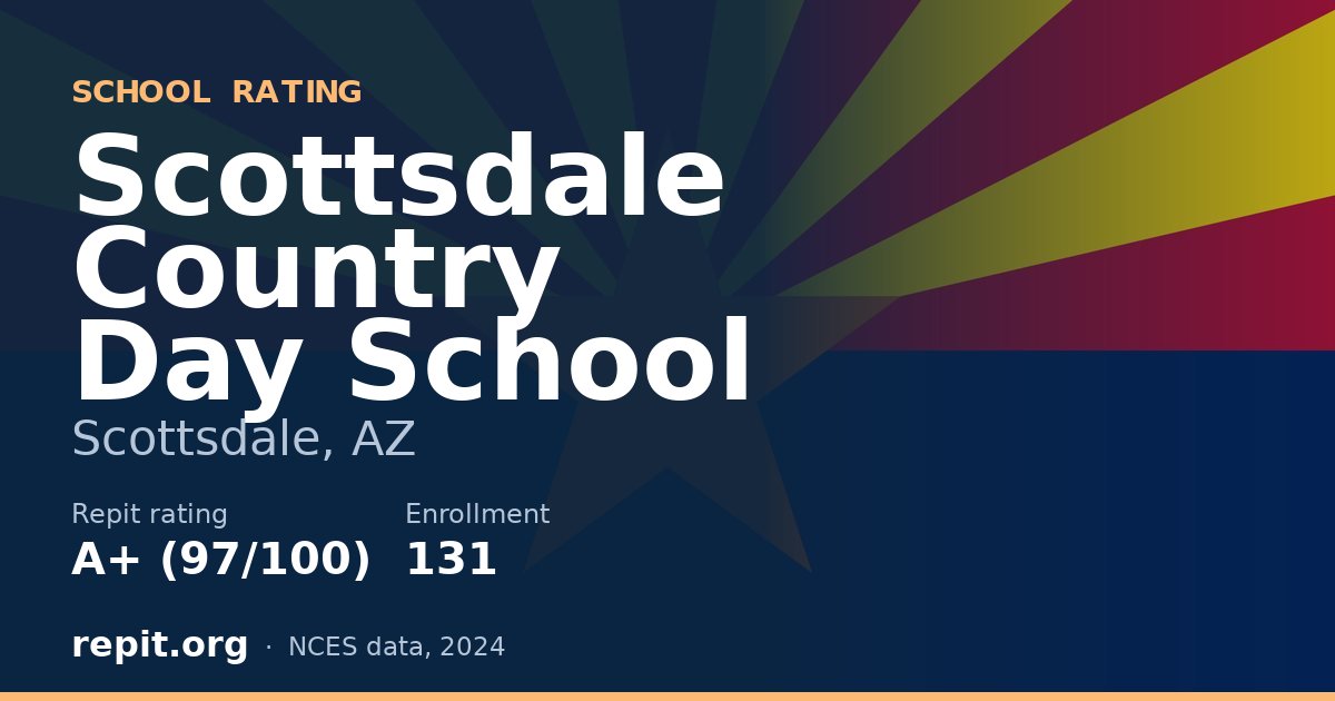 Scottsdale Country Day School, Scottsdale, AZ — Repit school rating A+ (97/100)