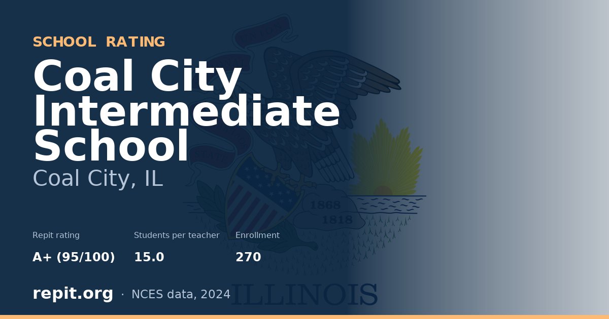Coal City Intermediate School, Coal City, IL — Repit school rating A+ (95/100)