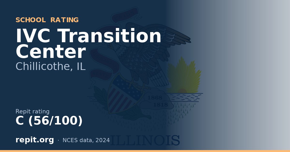 IVC Transition Center, Chillicothe, IL — Repit school rating C (56/100)