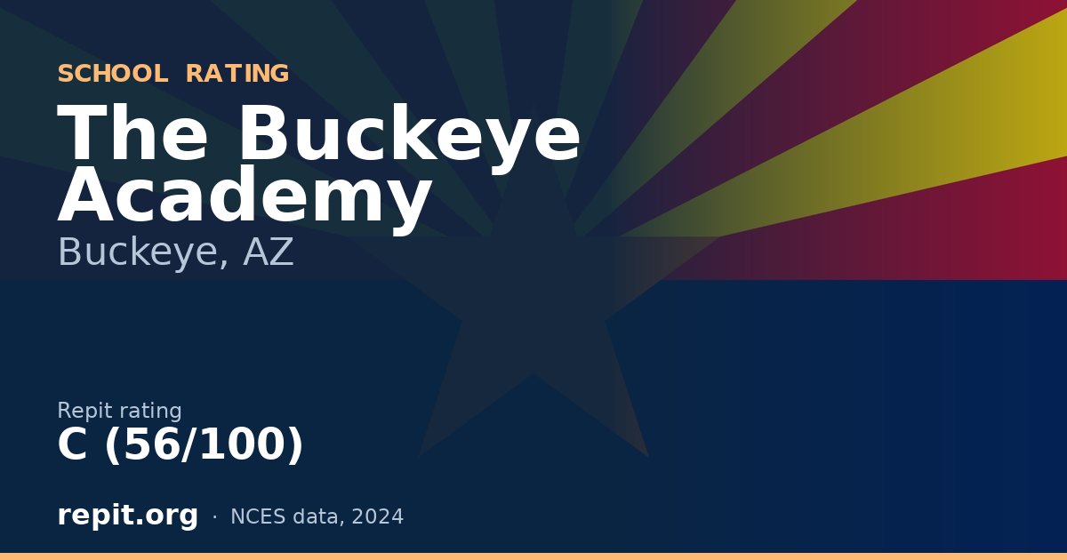 The Buckeye Academy, Buckeye, AZ — Repit school rating C (56/100)