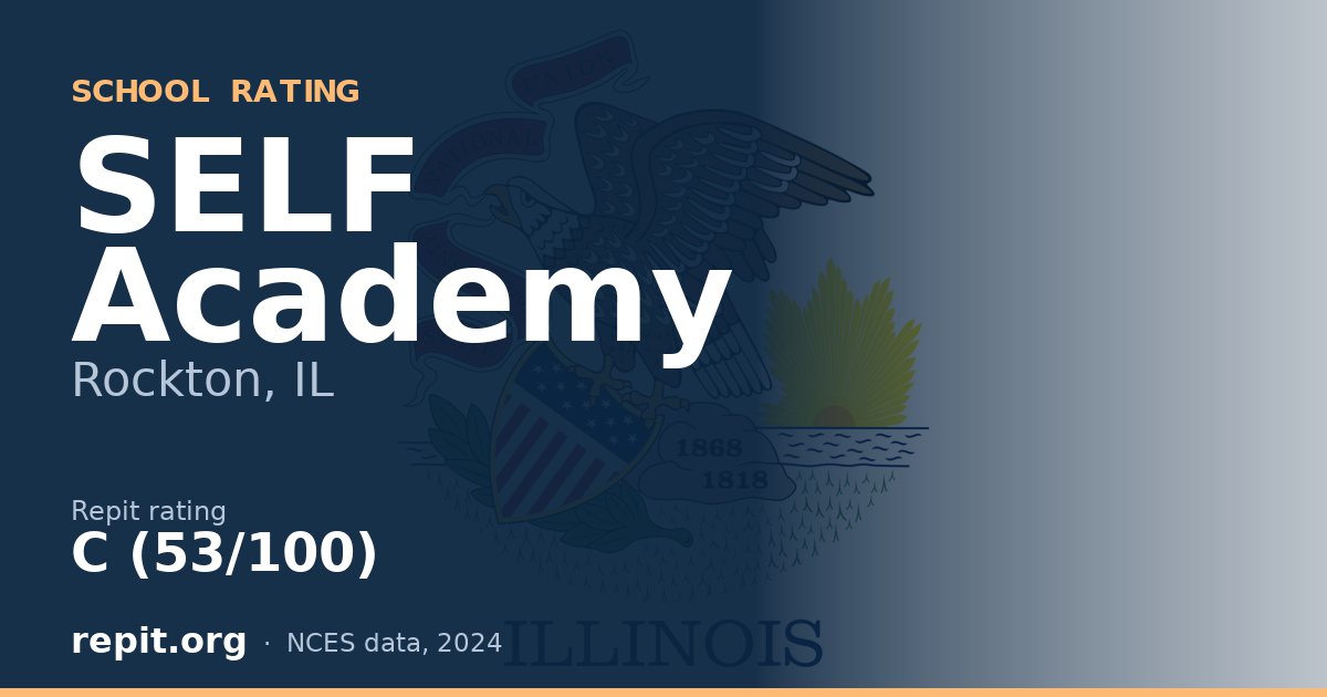 SELF Academy, Rockton, IL — Repit school rating C (53/100)