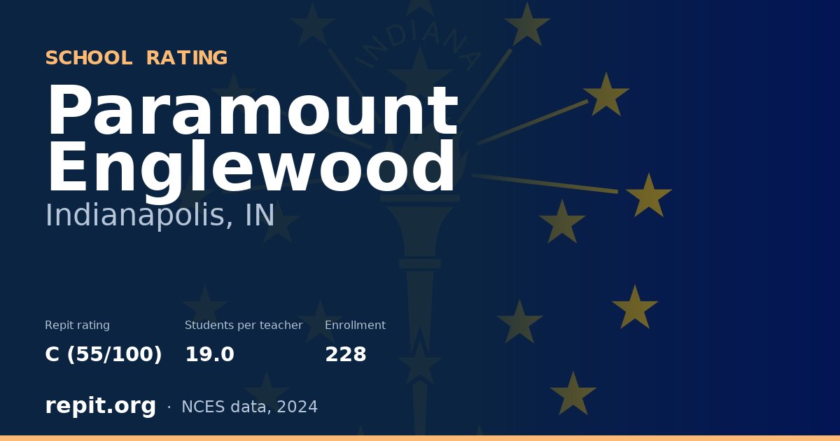 Paramount Englewood, Indianapolis, IN — Repit school rating C (55/100)