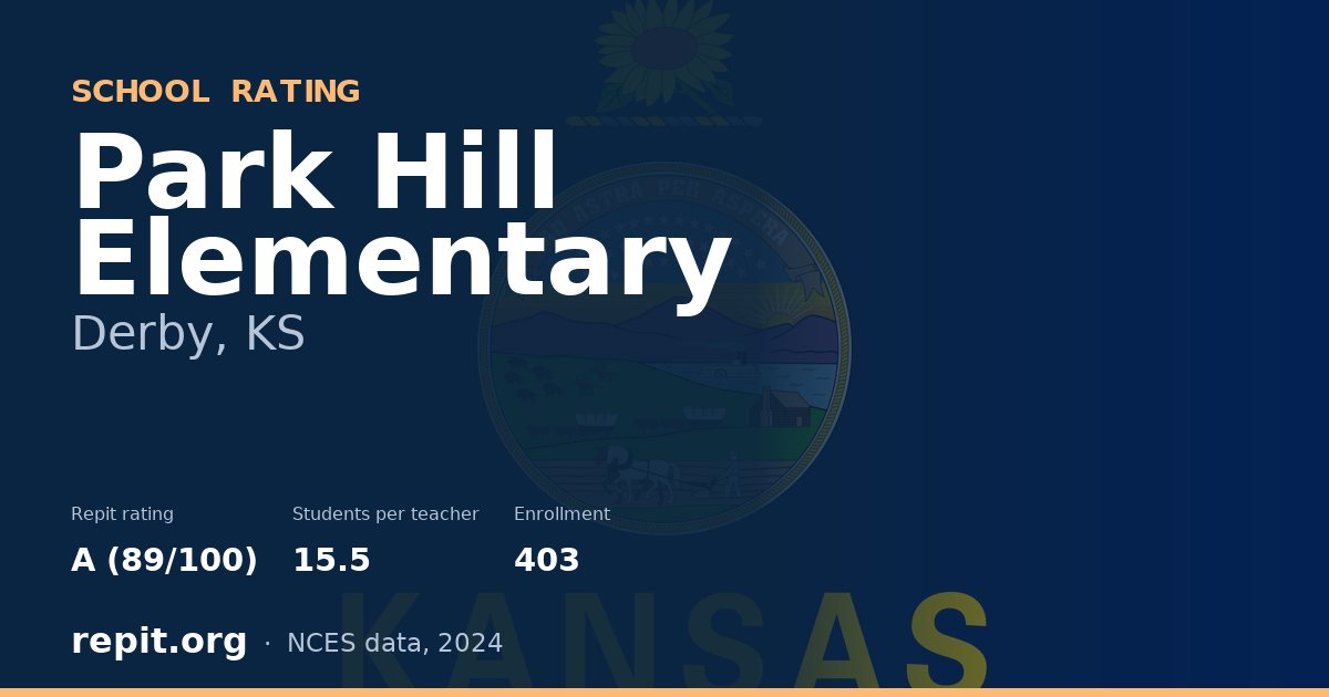 Park Hill Elementary, Derby, KS — Repit school rating A (89/100)