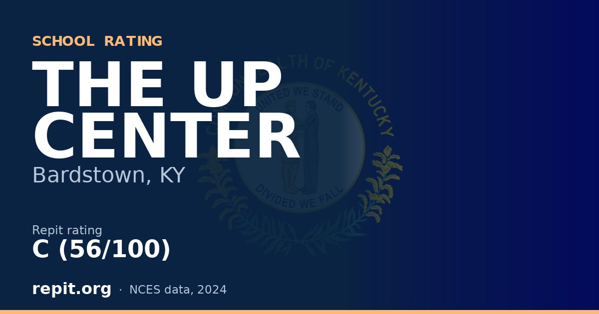 THE UP CENTER, Bardstown, KY — Repit school rating C (56/100)