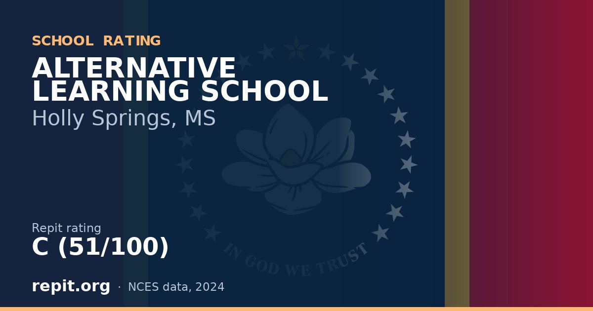 ALTERNATIVE LEARNING SCHOOL, Holly Springs, MS — Repit school rating C (51/100)