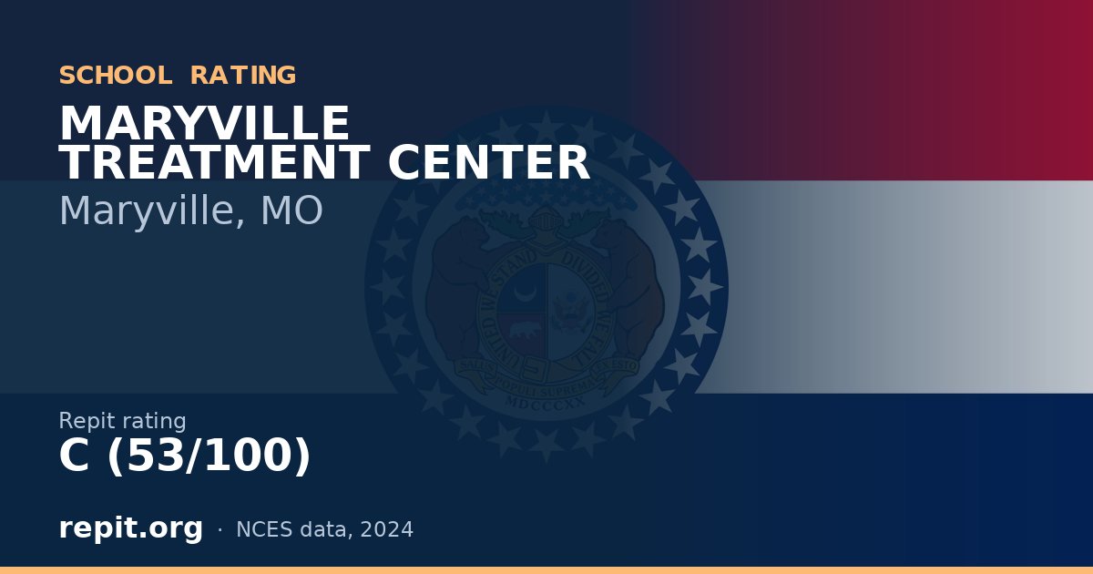 MARYVILLE TREATMENT CENTER, Maryville, MO — Repit school rating C (53/100)