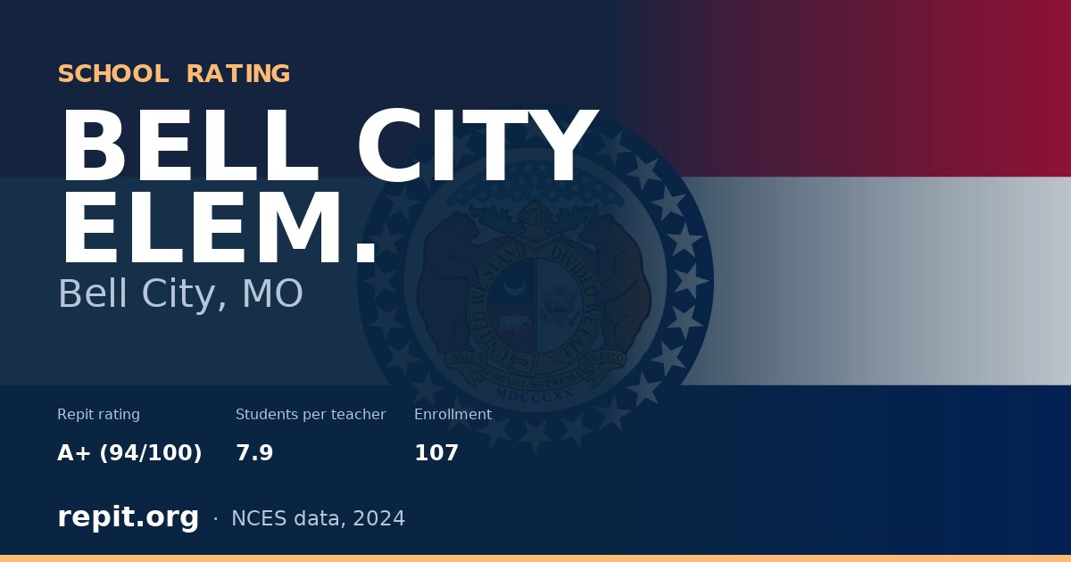 BELL CITY ELEM., Bell City, MO — Repit school rating A+ (94/100)