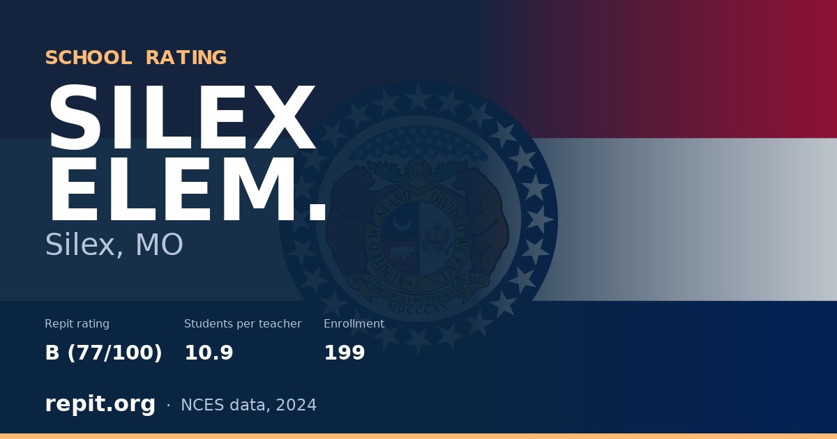 SILEX ELEM., Silex, MO — Repit school rating B (77/100)