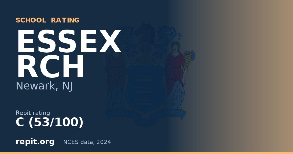 ESSEX RCH, Newark, NJ — Repit school rating C (53/100)