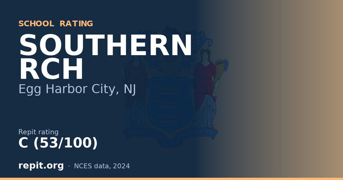 SOUTHERN RCH, Egg Harbor City, NJ — Repit school rating C (53/100)