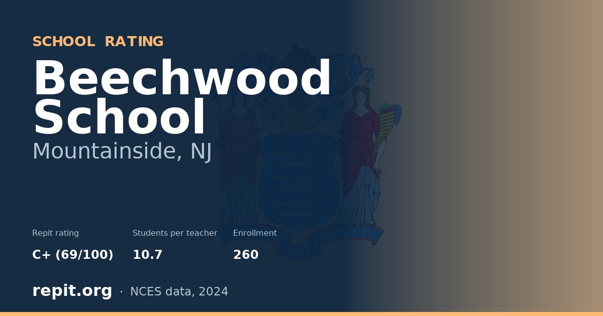 Beechwood School, Mountainside, NJ — Repit school rating C+ (69/100)