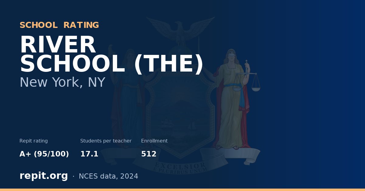 RIVER SCHOOL (THE), New York, NY — Repit school rating A+ (95/100)