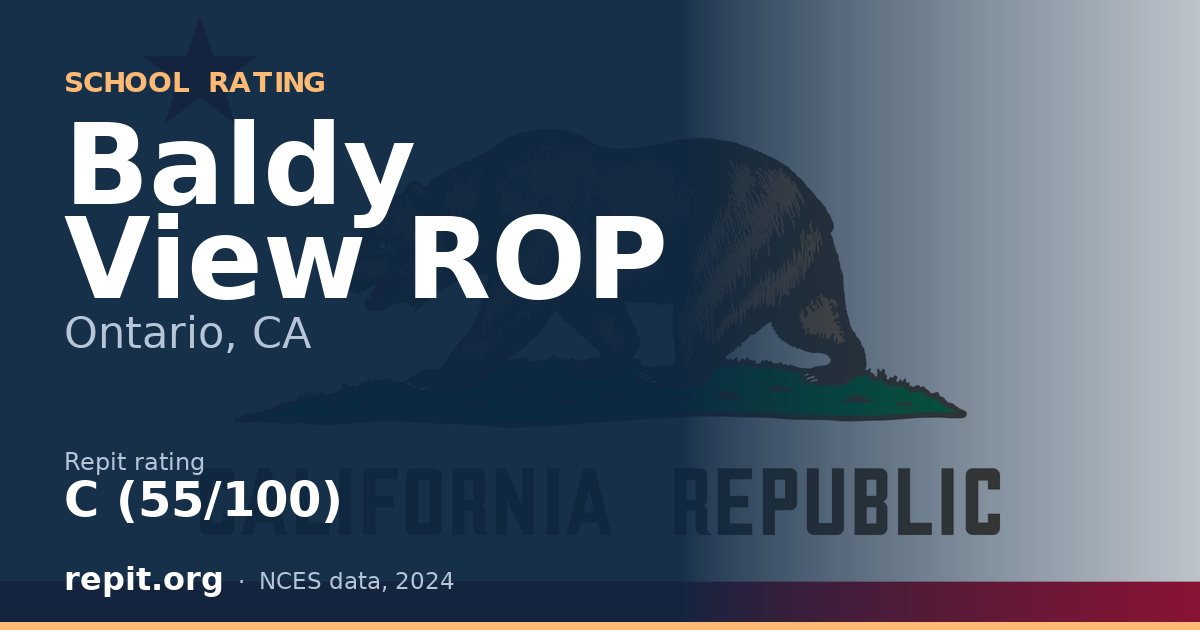 Baldy View ROP, Ontario, CA — Repit school rating C (55/100)