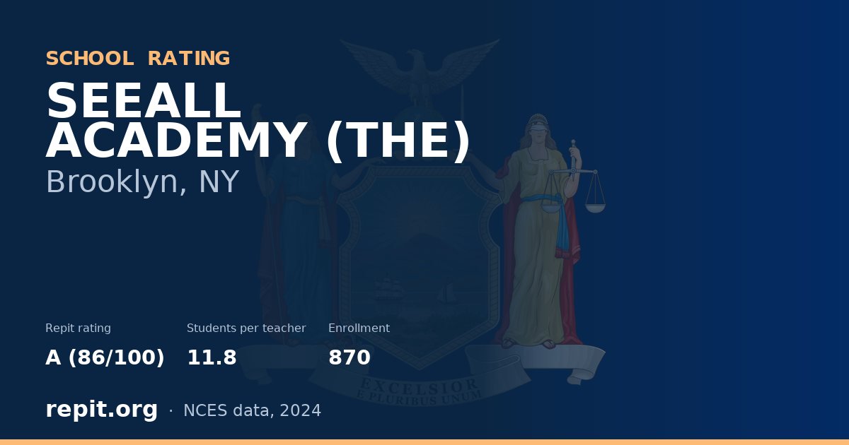 SEEALL ACADEMY (THE), Brooklyn, NY — Repit school rating A (86/100)
