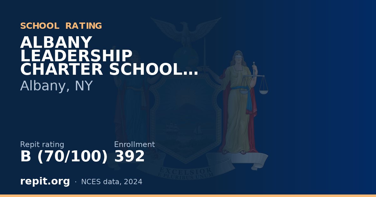 ALBANY LEADERSHIP CHARTER SCHOOL FOR GIRLS, Albany, NY — Repit school rating B (70/100)