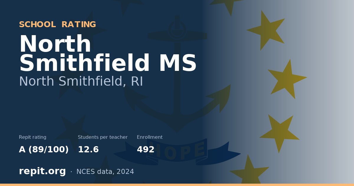 North Smithfield MS, North Smithfield, RI — Repit school rating A (89/100)