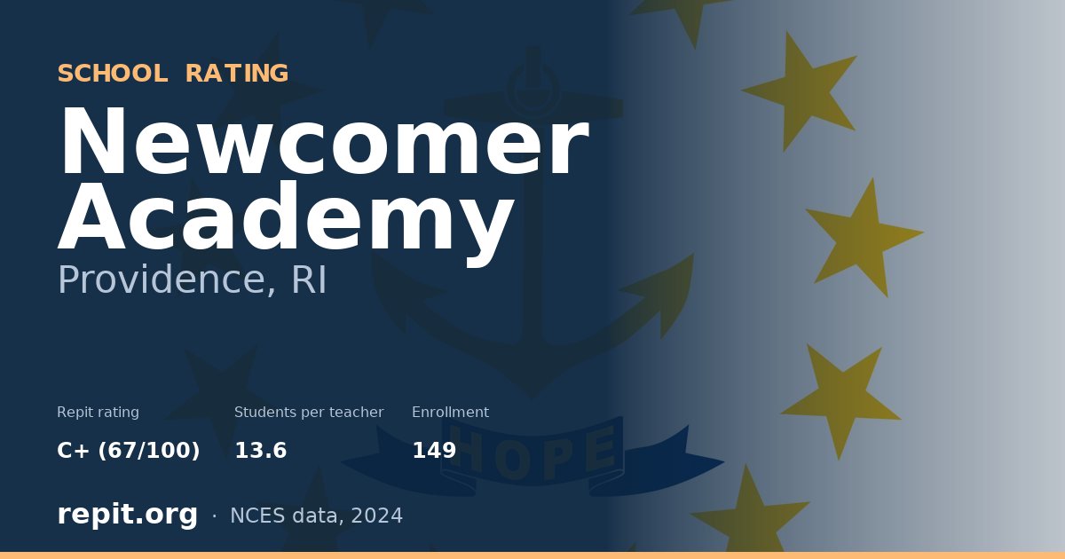 Newcomer Academy, Providence, RI — Repit school rating C+ (67/100)