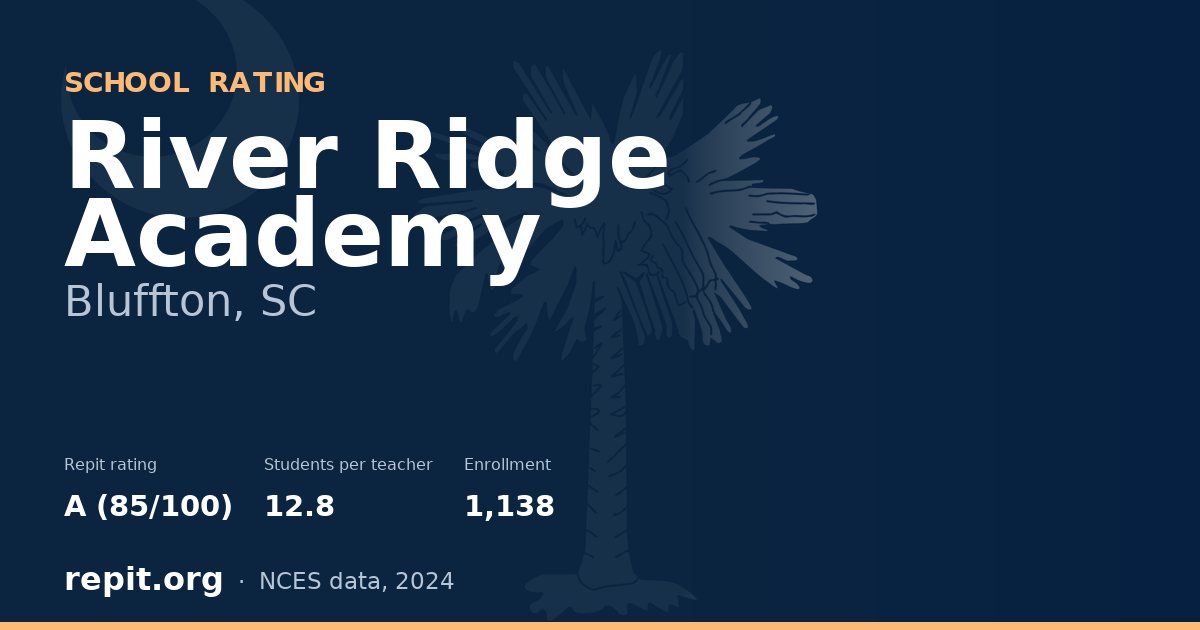 River Ridge Academy, Bluffton, SC — Repit school rating A (85/100)