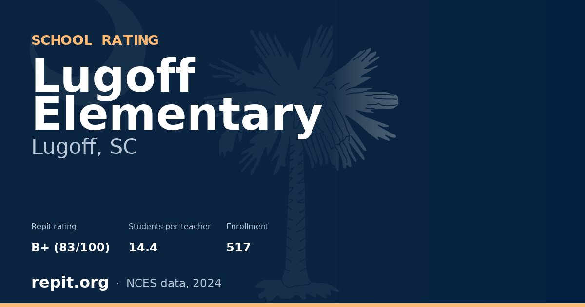 Lugoff Elementary, Lugoff, SC — Repit school rating B+ (83/100)