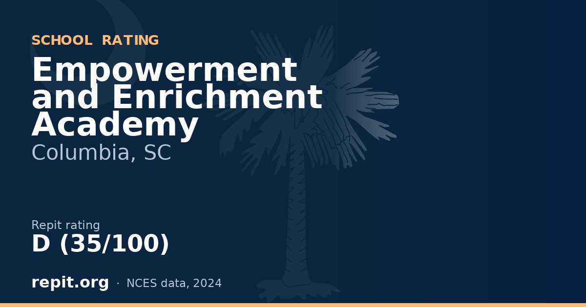 Empowerment and Enrichment Academy, Columbia, SC — Repit school rating D (35/100)