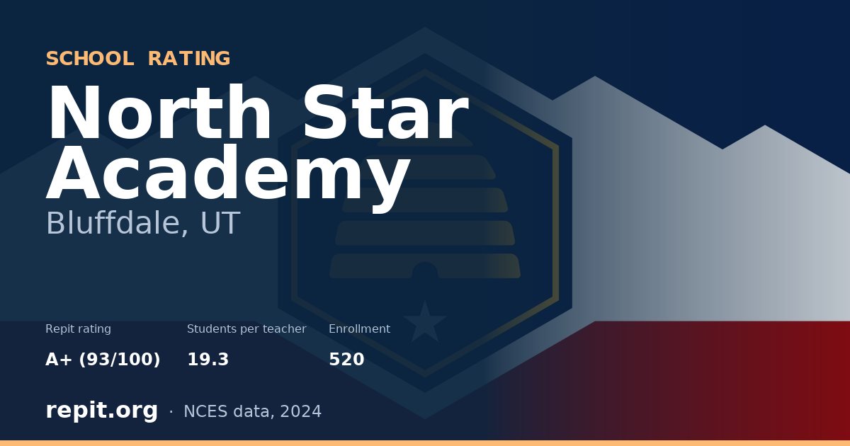 North Star Academy, Bluffdale, UT — Repit school rating A+ (93/100)